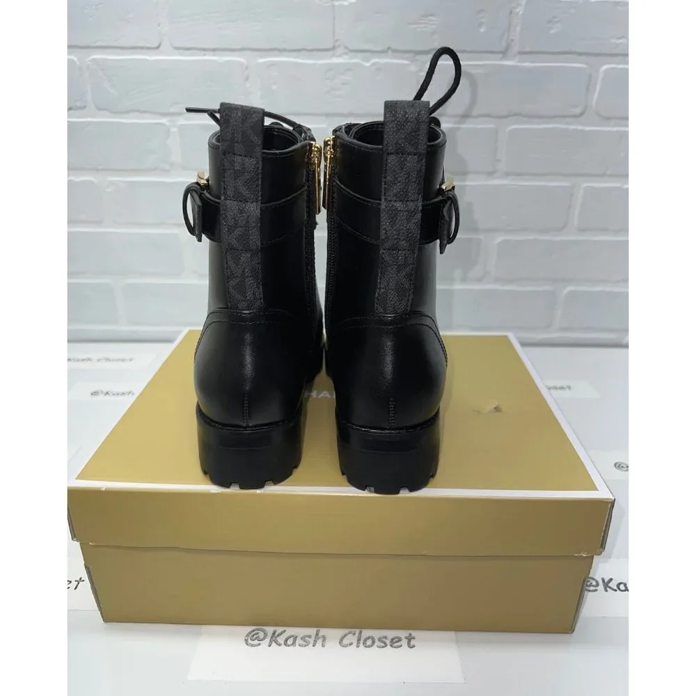 New Michael kors boots Kincaid Lace up boots - Black Various sizes available_7